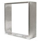 HEPA AIR FILTER HOLDING FRAME, 25 X 25 X 3, GALVANIZED STEEL, FOR USE WITH HEPA AIR FILTERS