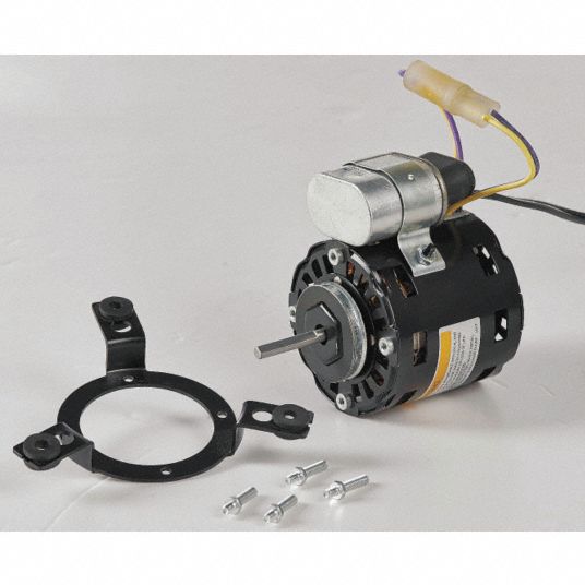 DAYTON HVAC Motor, 1/10 HP, Permanent Split Capacitor, Nameplate RPM