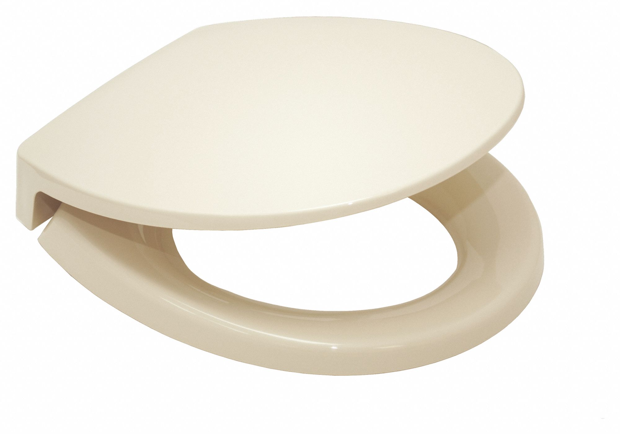 Bone, Plastic, Toilet Seat 20HP72SS11303 Grainger