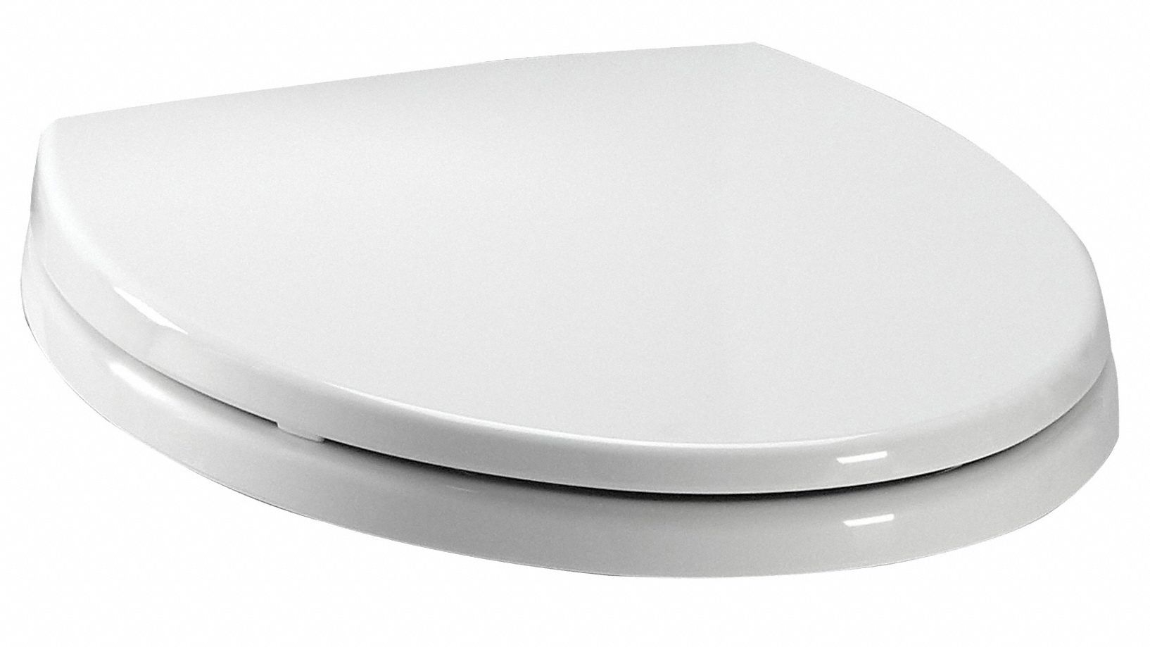 TOTO Toilet Seat Cotton, Plastic, Slow Close Hinge, 3 in Seat Ht, 18 1
