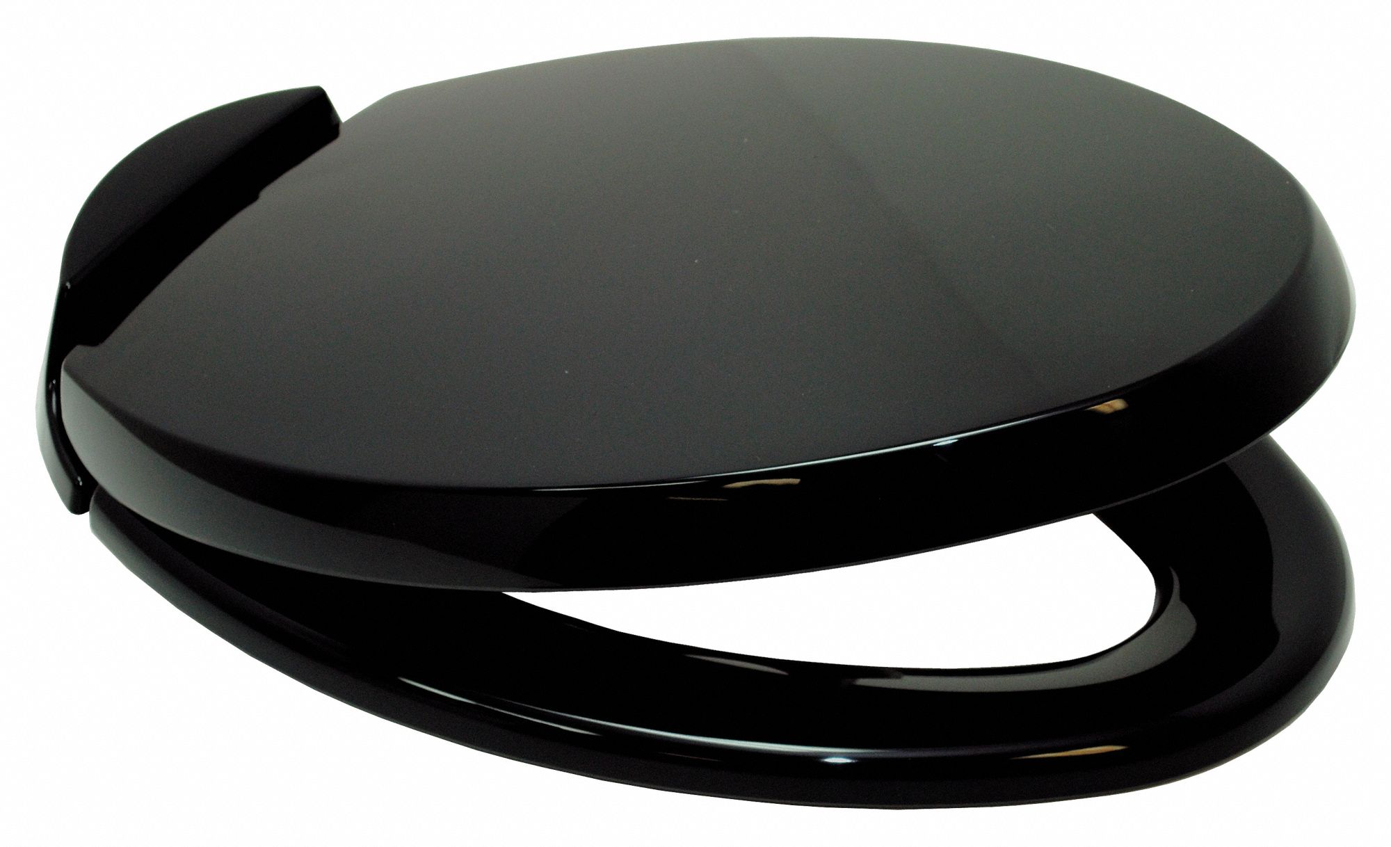 Black, Plastic, Toilet Seat 20HP90SS20451 Grainger