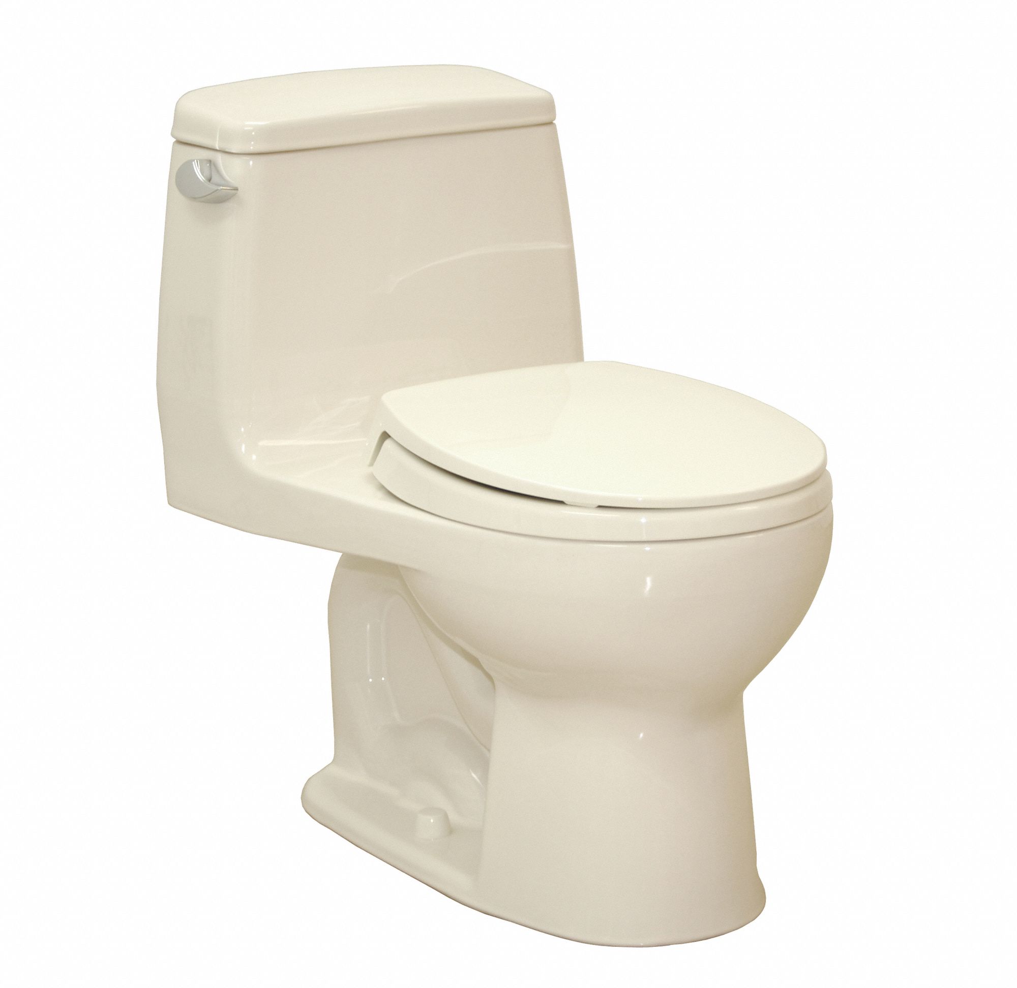 Tank Toilet: Ultimate®, Not ADA Compliant, 1.6 gpf Gallons per Flush, 12 in Rough-In, Bone