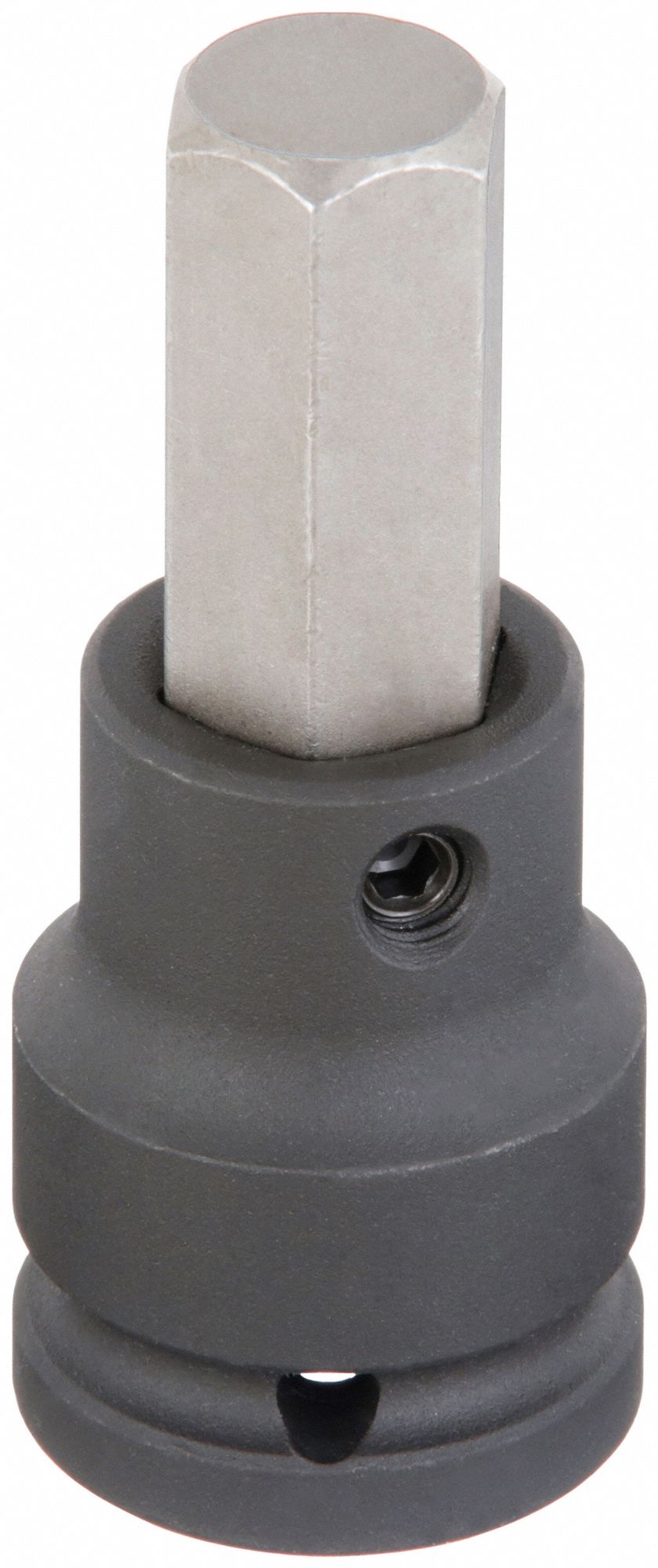 WESTWARD, Metric, 3/4 in Drive Size, Impact Socket Bit - 20HX53