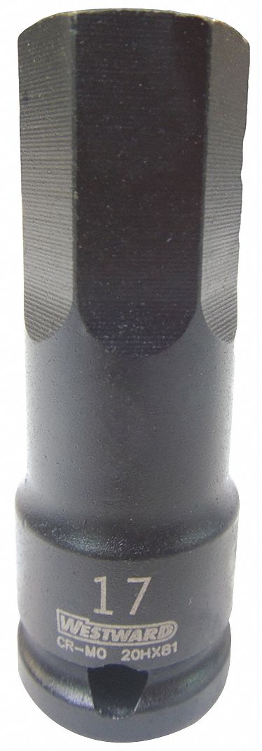 17mm hex impact socket