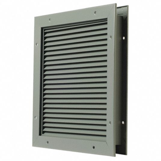 NATIONAL GUARD Louver, No Vision, 24x24 - 20J932|L-700-BF-24x24 - Grainger