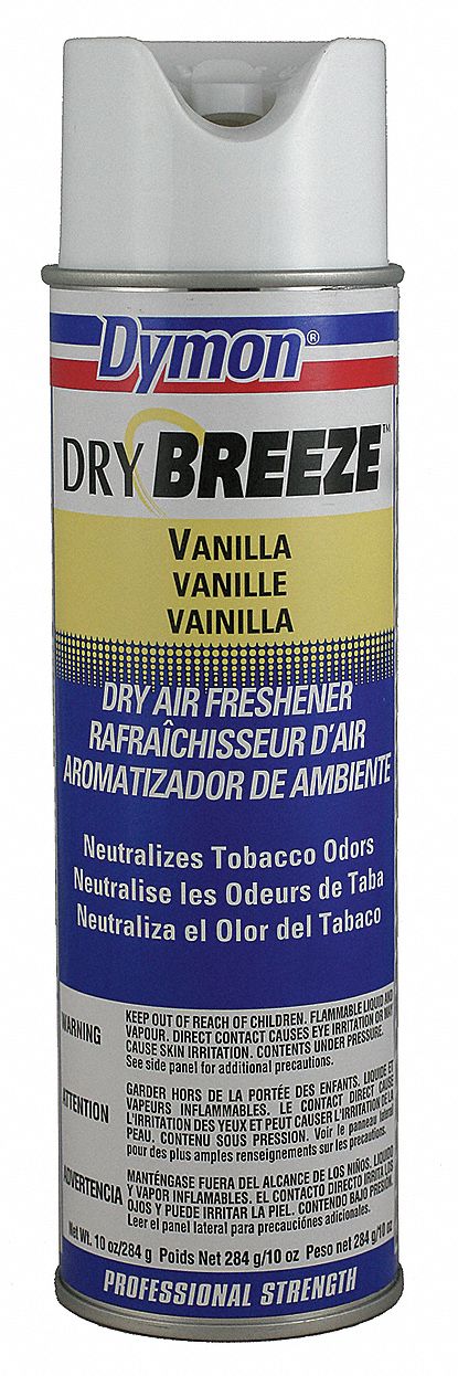Air Freshener: Air Fresheners, Aerosol Spray Can, 10 oz Container Size, Liquid, Air, 12 PK