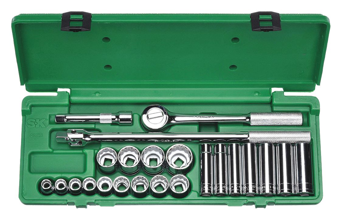 Full socket deals wrench set