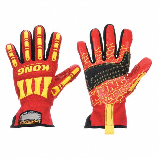 KONG 360 CUT 5 Impact Gloves Oil and Gas Gloves, 2 Pair