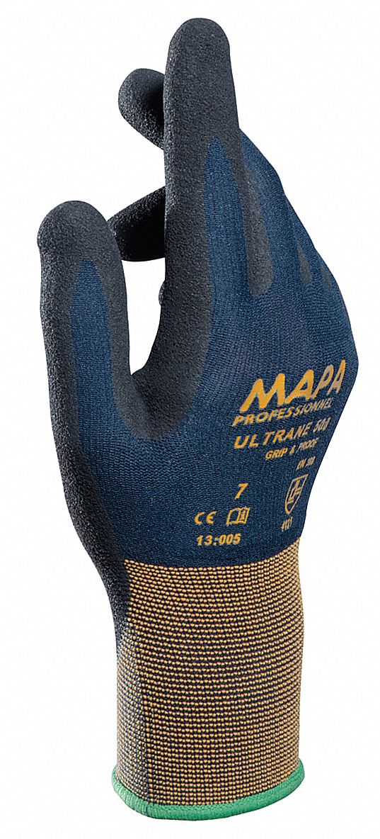 ANSI/ISEA Abrasion Level 4, ANSI/ISEA Puncture Level 1, Coated Gloves