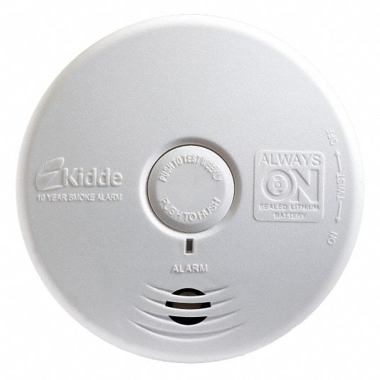 KIDDE, Smoke, 10 Year Sealed Battery, Smoke Alarm - 20JK08|P3010L ...