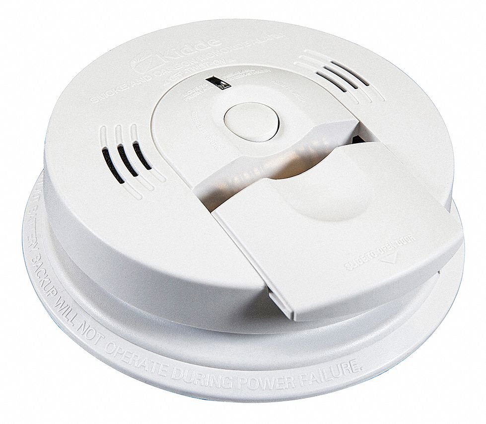 KIDDE, Carbon Monoxide, Removable Battery, Carbon Monoxide and Smoke ...