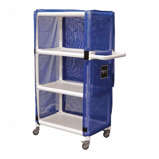 Royal Basket Trucks Part # - Royal Basket Trucks Housekeeping Cart Deluxe -  Linen Carts - Home Depot Pro