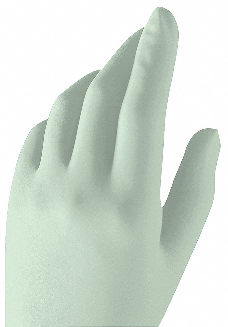 Disposable Gloves,Latex,L,PK100