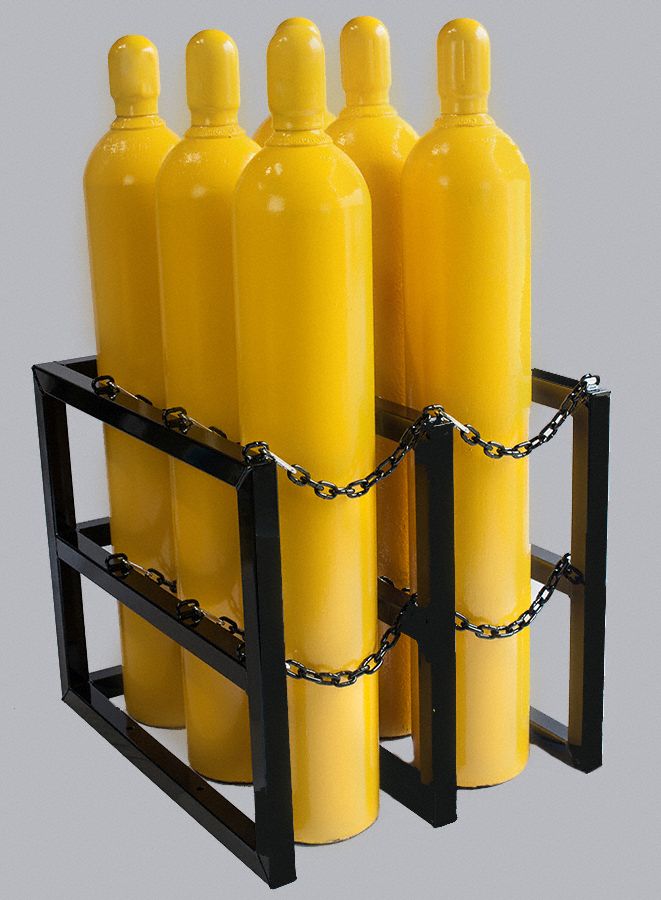 JT RACKING SYSTEMS Gas Cylinder Rack, 30inWx36inDx30inH - 20JL15|3D2W ...