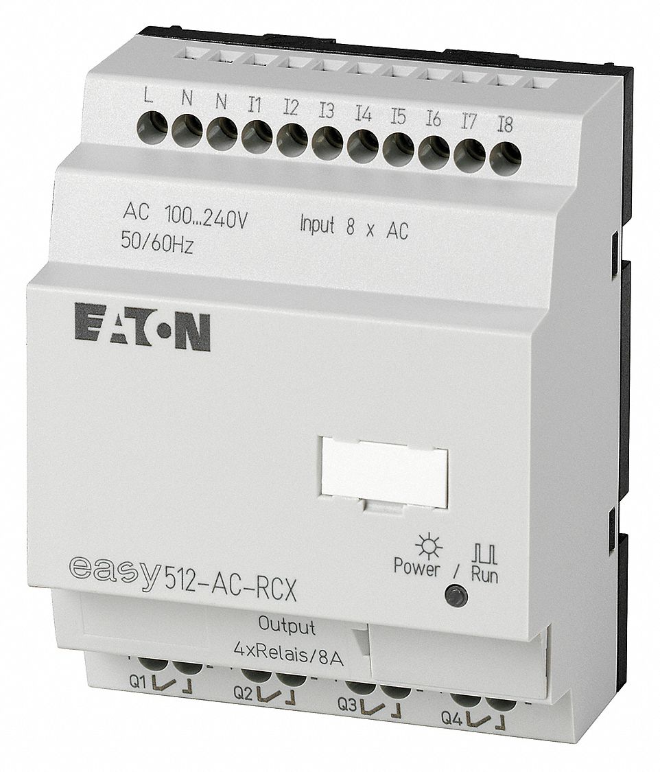 EATON Extension Module, 100 to 240V AC Input Voltage, 8 A Amps, Relay