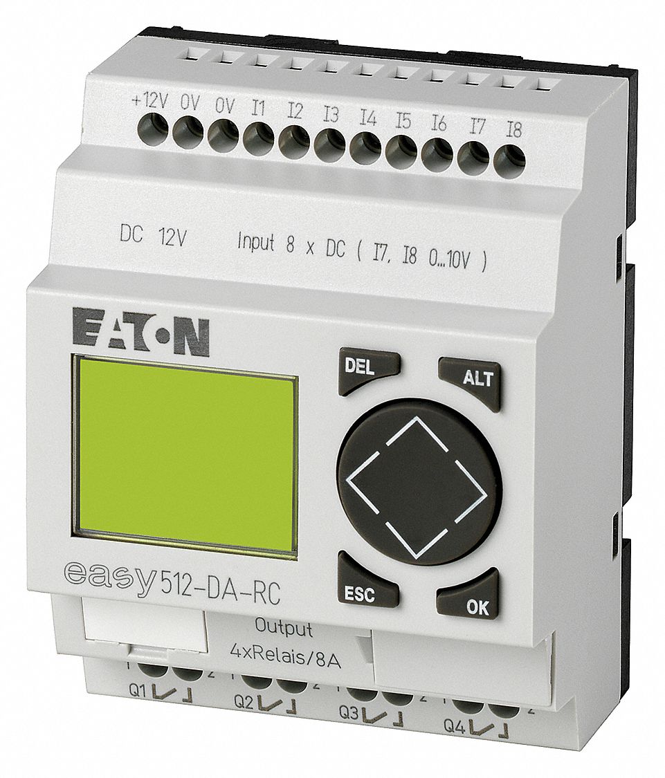 Programmable Relay, 12VDC Input Voltage, 8.0 Amps, Relay Output Type