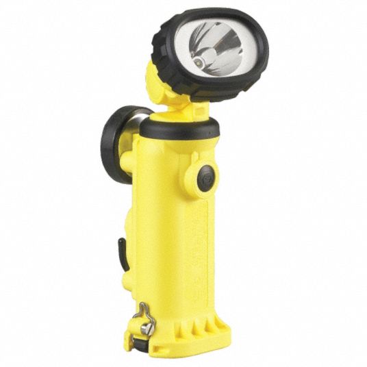 STREAMLIGHT, Rechargeable, 150 lm Max. Brightness, Right-Angle Safety ...
