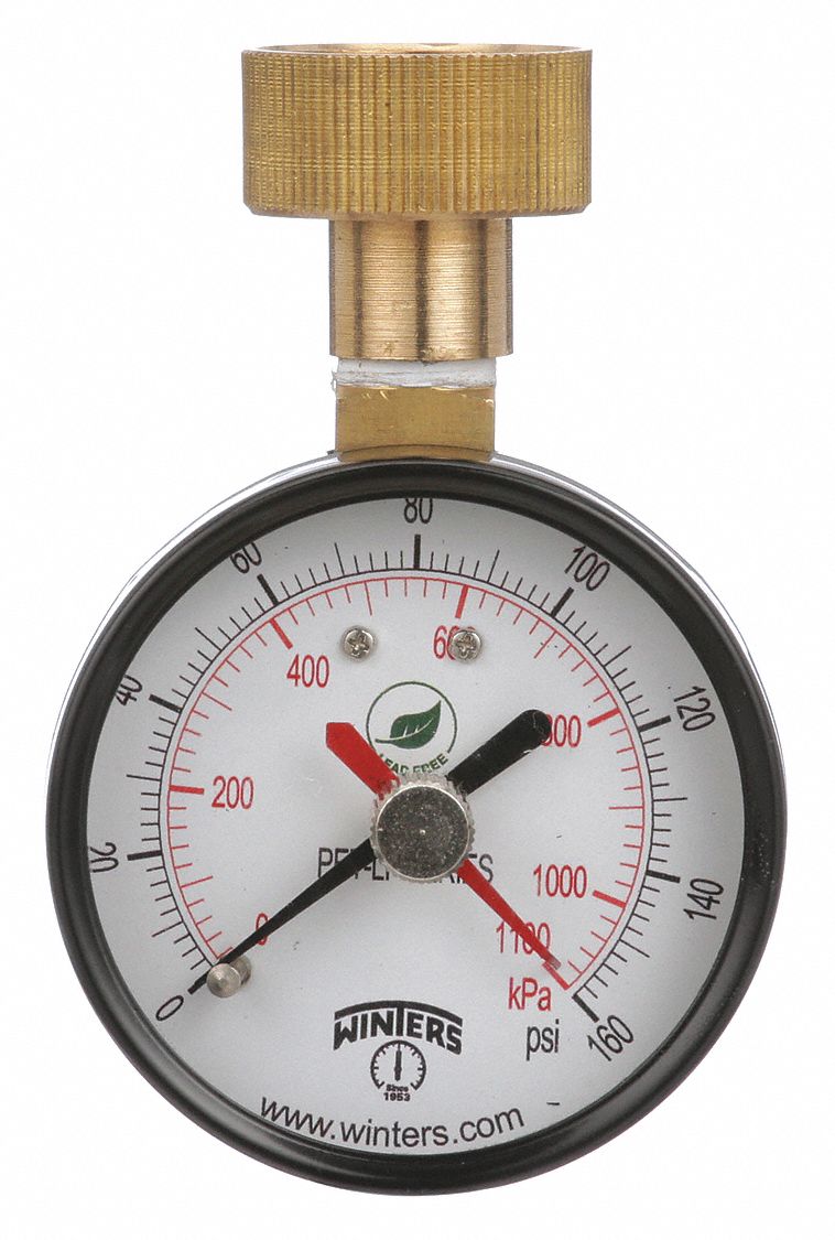 how to use a water pressure gauge