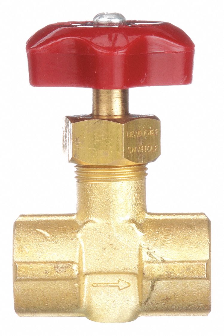 WINTERS Needle Valve, 1.53 in., Pressure 20JN52SNV510LF Grainger