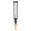 Lead-Free Adjustable-Angle Thread-Mounted Glass Thermometer & Thermowell Assemblies