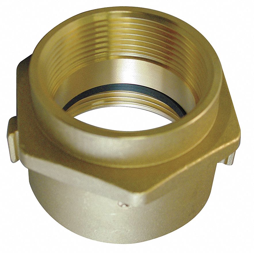 Fire Hose Adapter,21/2",NPT,21/2",NPT 36425225621 eBay