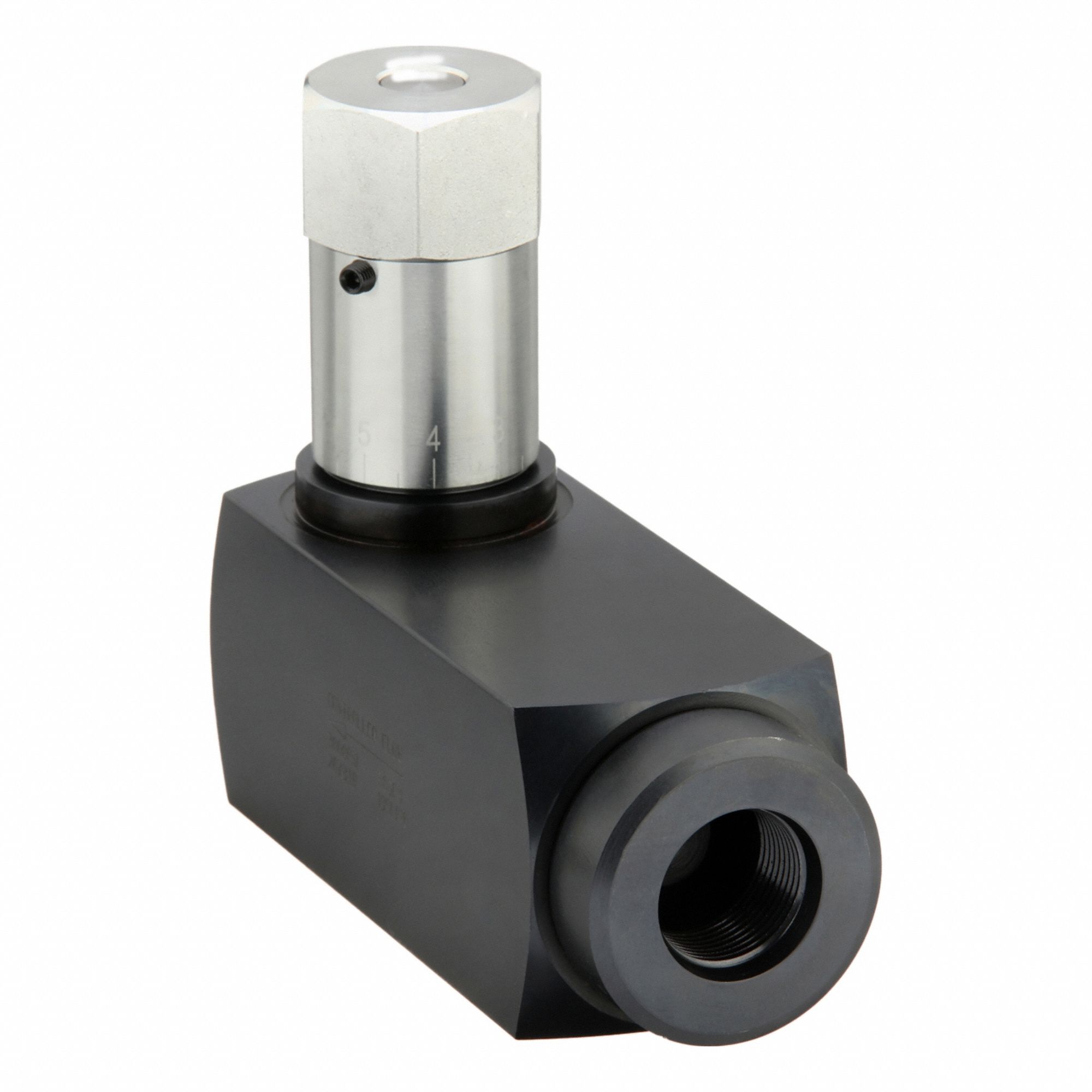 Hydraulic Flow Control Valve: 50 gpm Max Flow Rate, #16 SAE O-Ring Boss, #16 SAE O-Ring Boss