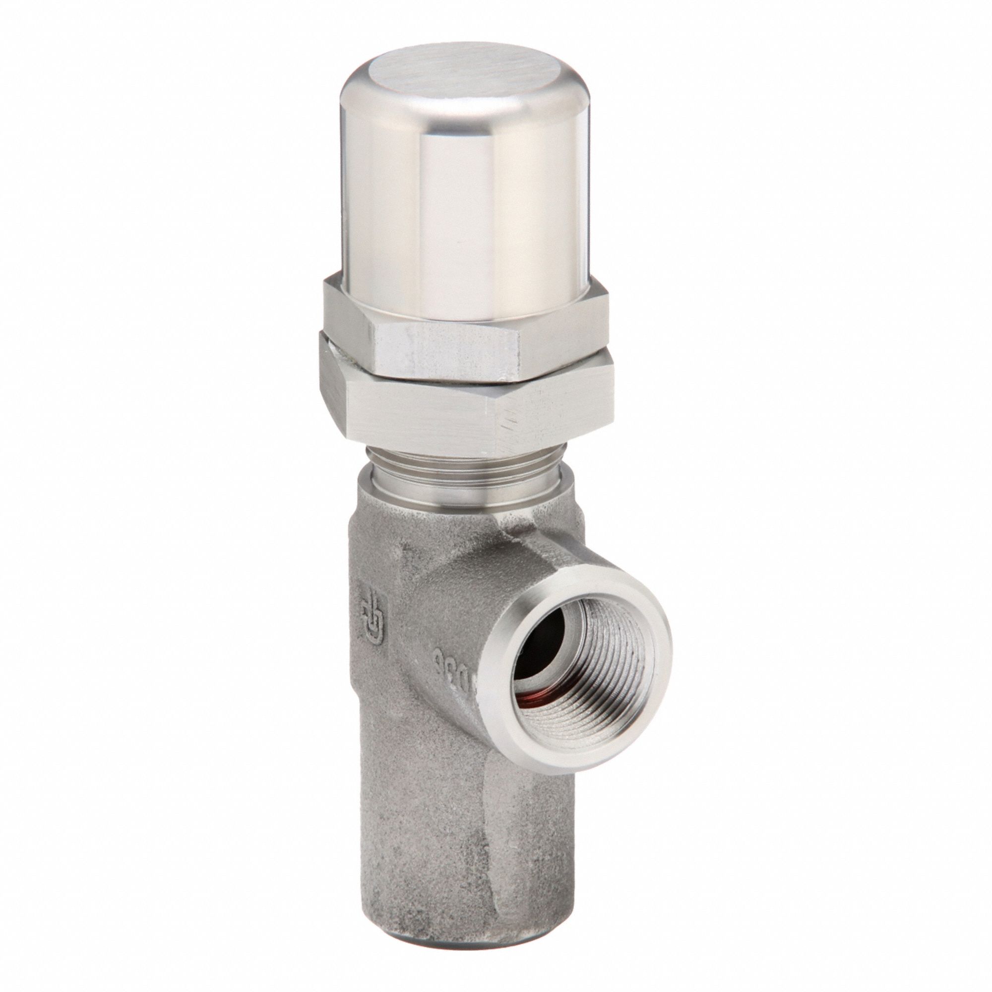 Pressure Control Valve: 15 gpm, 2, 600 psi Max Set, Stainless Steel, 3/4 in NPT