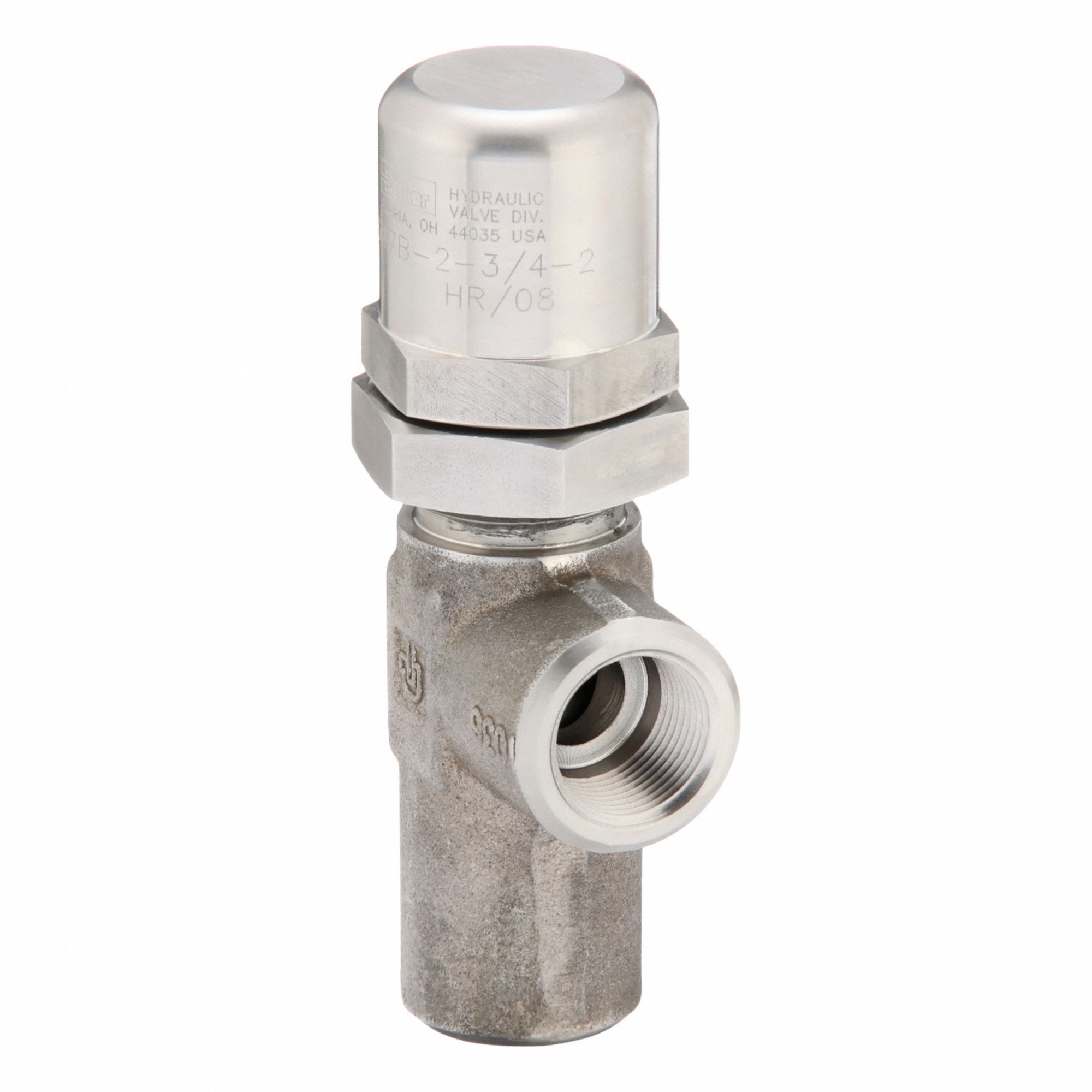 Pressure Control Valve: 15 gpm, 35 psi Max Set, Stainless Steel, 3/4 in NPT