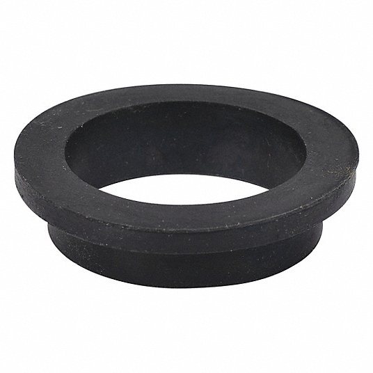 Flange Spud Washer: Fits Universal Fit Brand, For Universal Fit, 1 1/2 in Size, Rubber