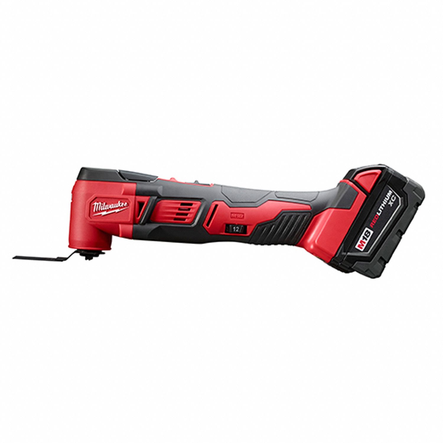 MILWAUKEE Oscillating Tool Kit 11,000 to 18,000, 3.2° Oscillation Angle, Accessory Free Tool