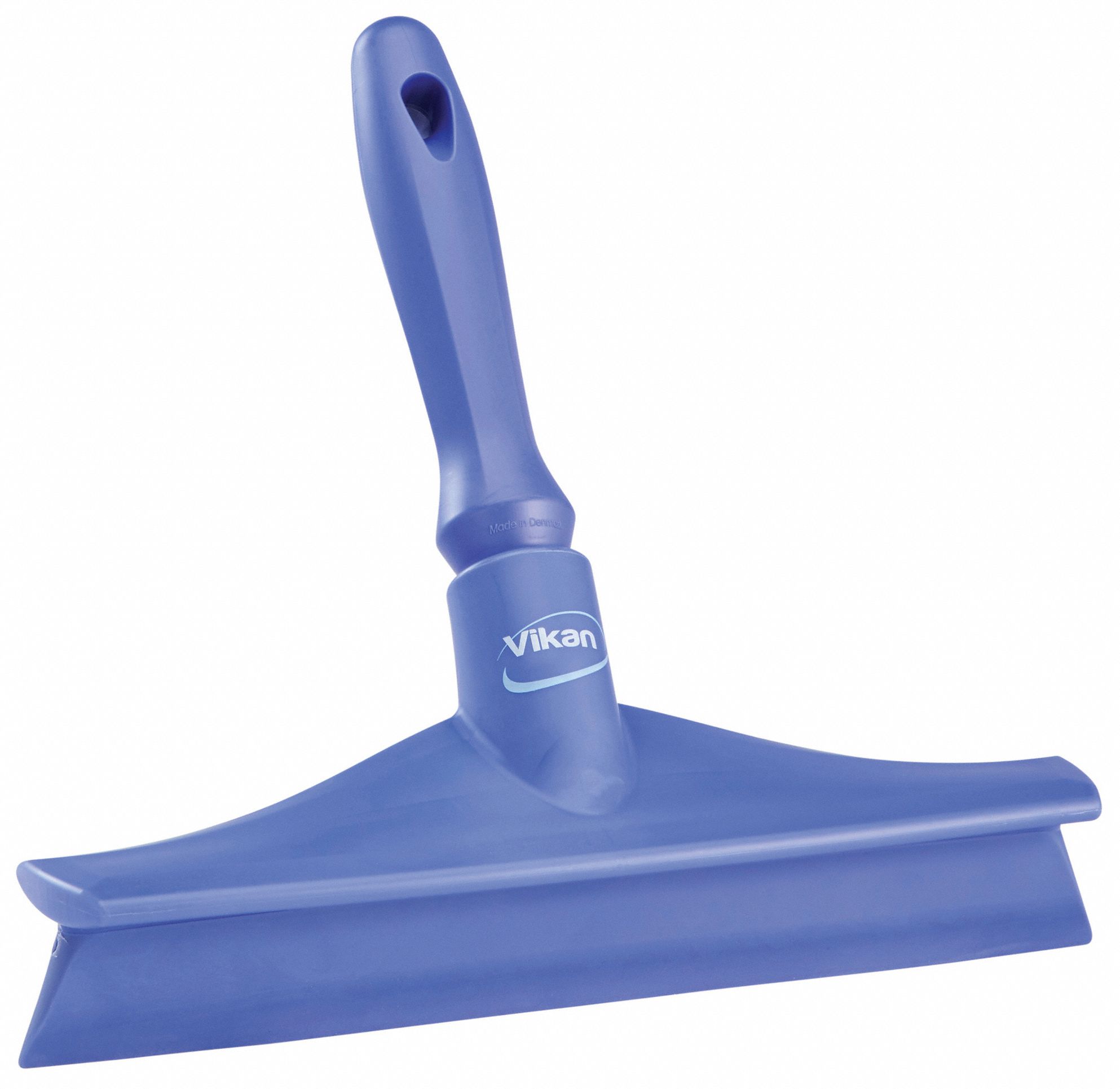 FLOOR SQUEEGEE, 1 BLADE COUNT, INCLUDES HANDLE, THREADED, 10 IN BLADE W, TPE RUBBER, STRAIGHT