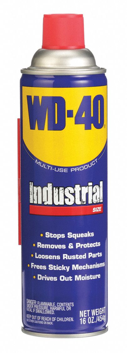 General Purpose Lubricant: -60° to 300°F, No Additives, 16 oz, Aerosol Can, Amber