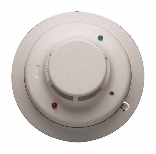 SYSTEM SENSOR 2W-B Smoke Alarm,12/24 VDC, 2-Wire,w/Base ...