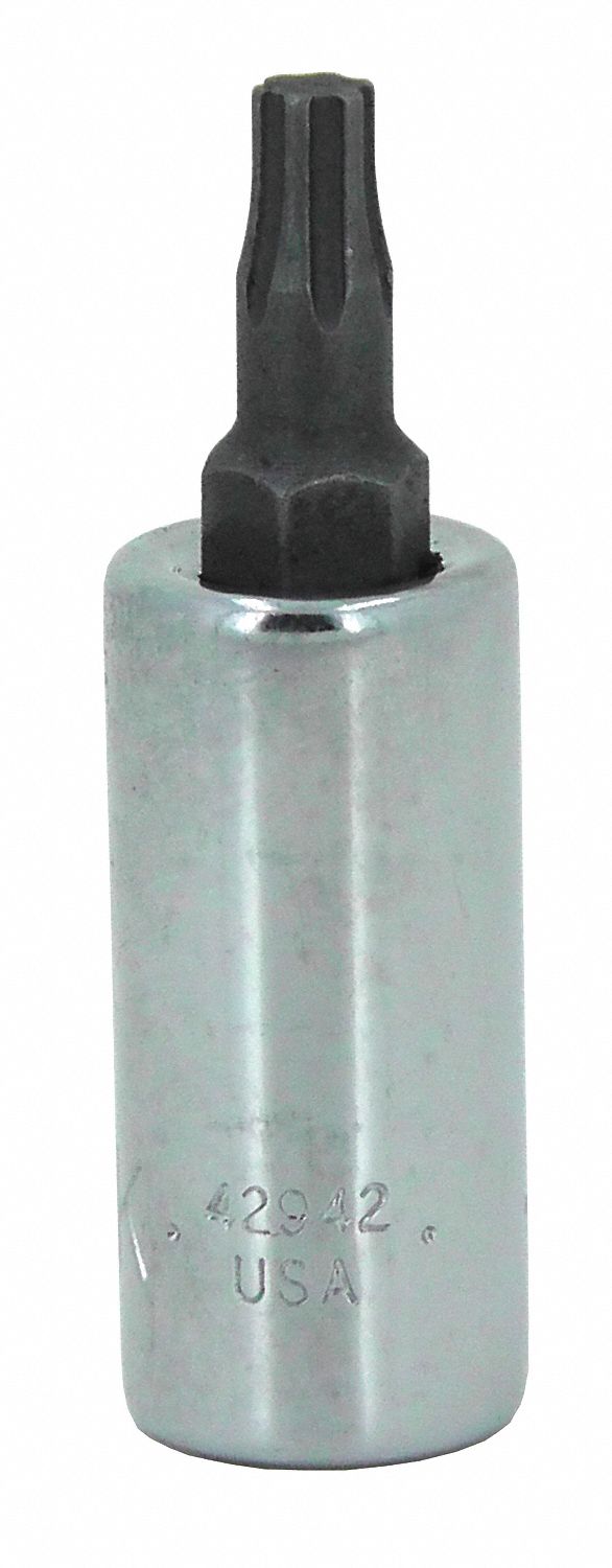 SOCKET,STANDARD,1/4 IN DR,T15