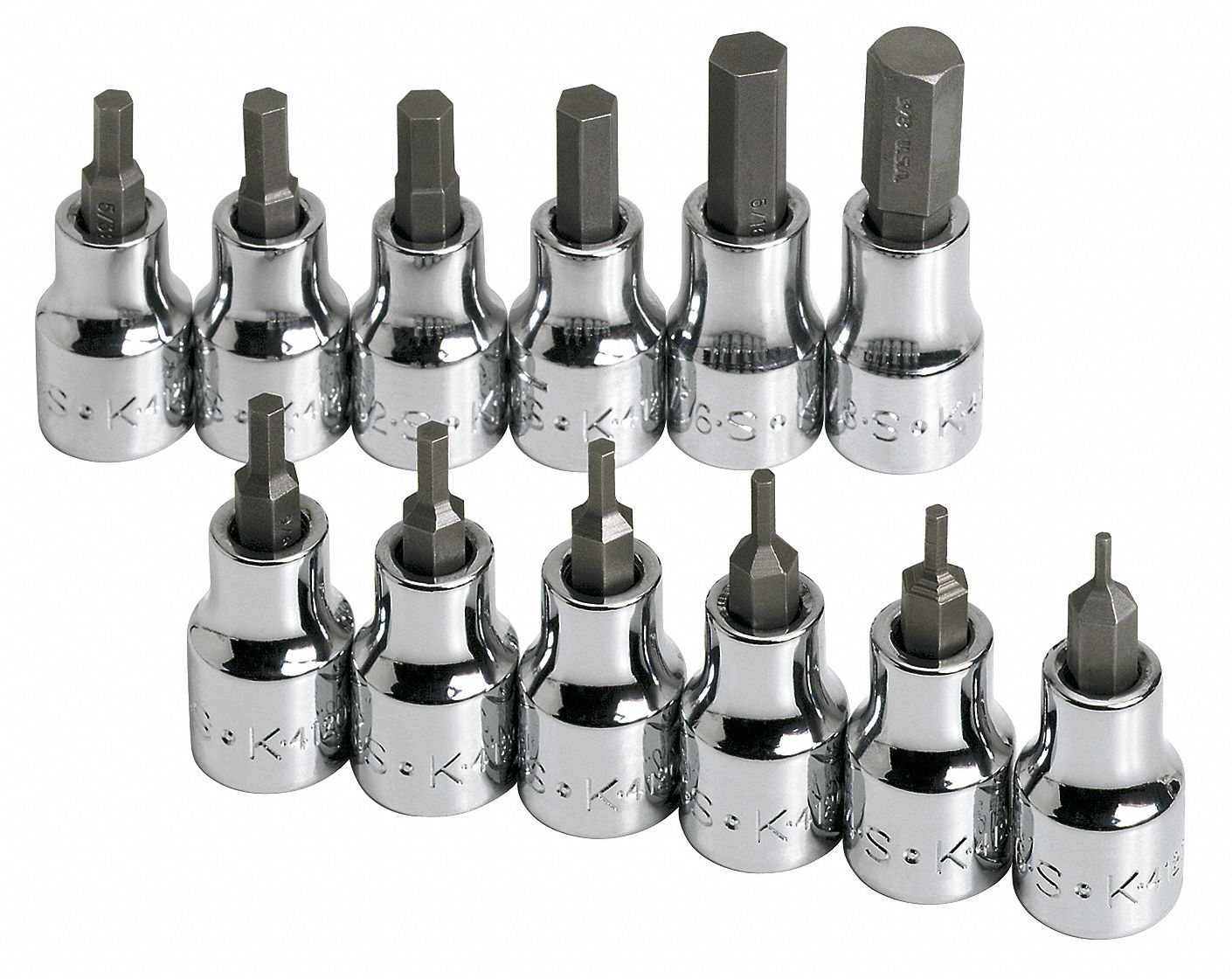 SK PROFESSIONAL TOOLS Socket Bit Set 20K46719722 Grainger