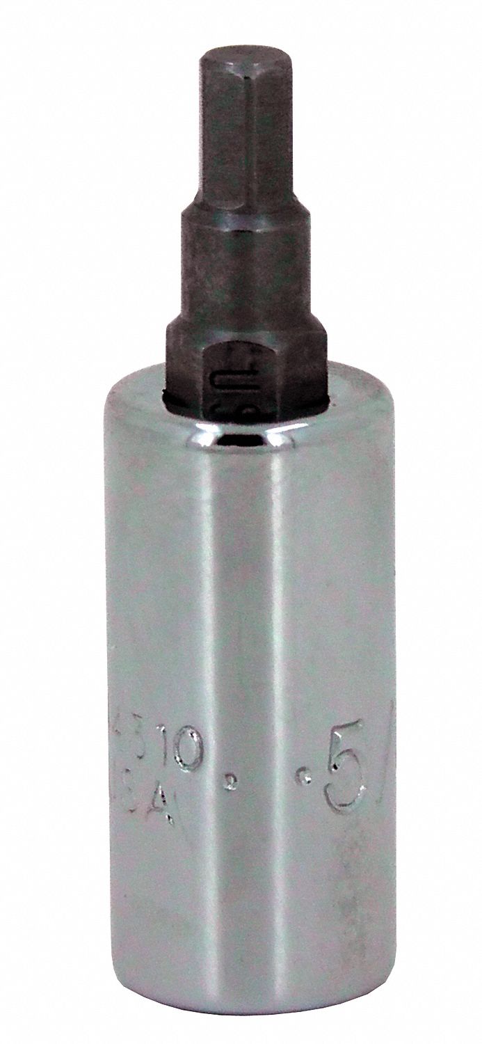 HEX SOCKET,STANDARD,1/4 IN DR,2MM