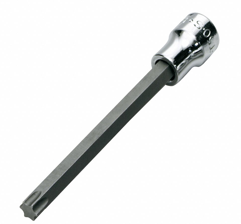 SOCKET,LONG,1/4 IN DR,T20