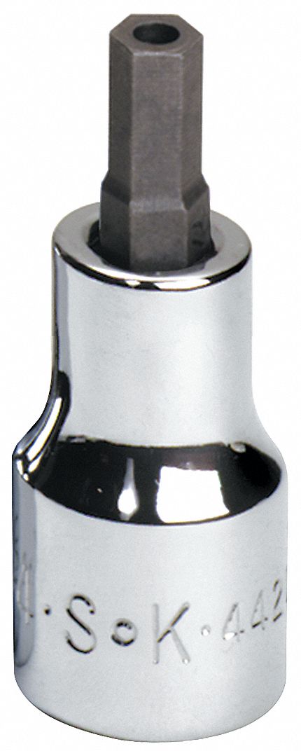 SOCKET BIT,3/8 IN. DR,7/32 IN. HEX