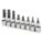 SOCKET SET,3/8 DR,METRIC,BALL HEX,8