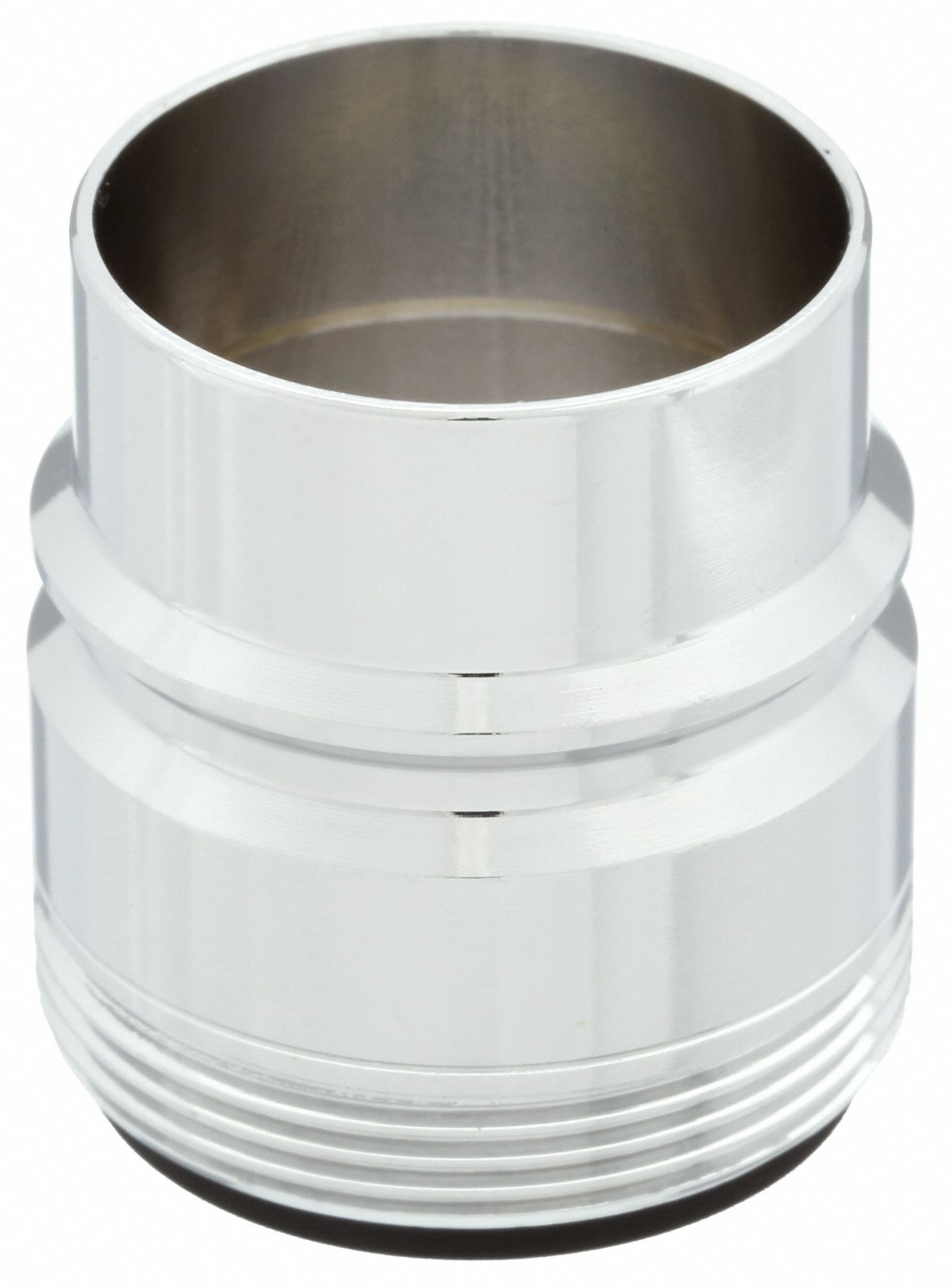 NEOPERL Faucet Outlet Adapter, Chrome, Brass 20K84855 1180 5 Grainger