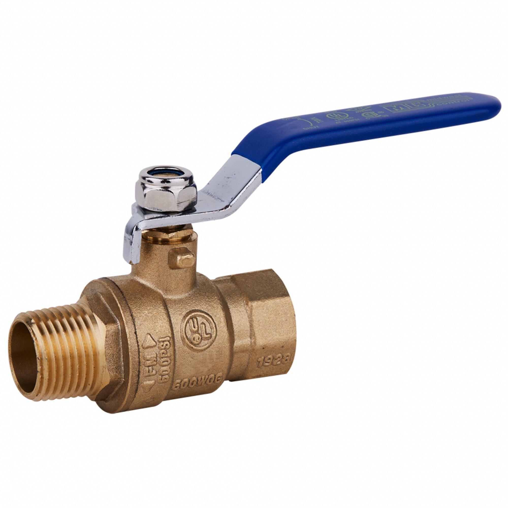 Grainger Approved Ball Valve In Pipe Size Full Psi Cwp Max