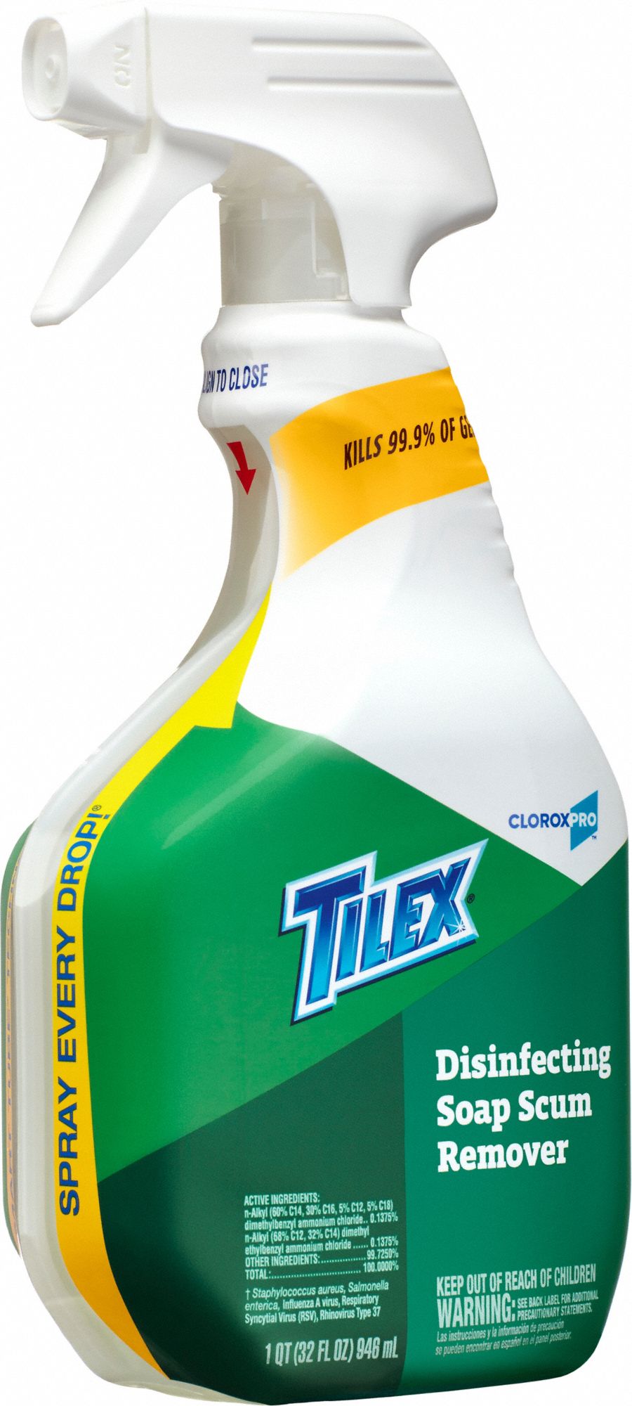TILEX, Trigger Spray Bottle, 32 oz Container Size, Bathroom Cleaner