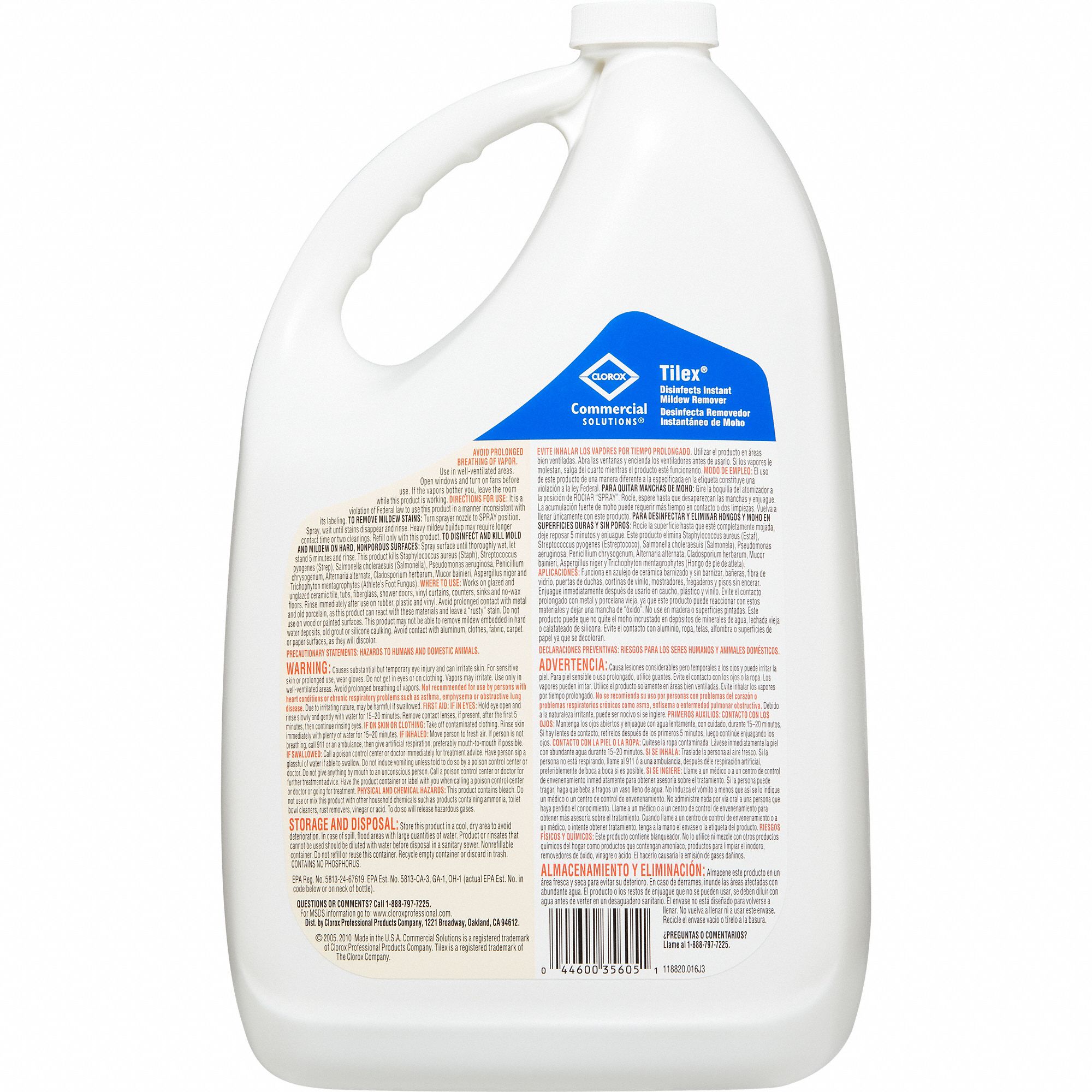 Mold and Mildew Disinfectant,128 oz,PK4