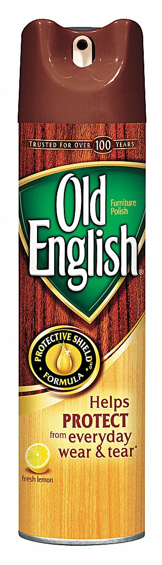 Old english furniture polish 12 5 oz aerosol can lemon pk 12 