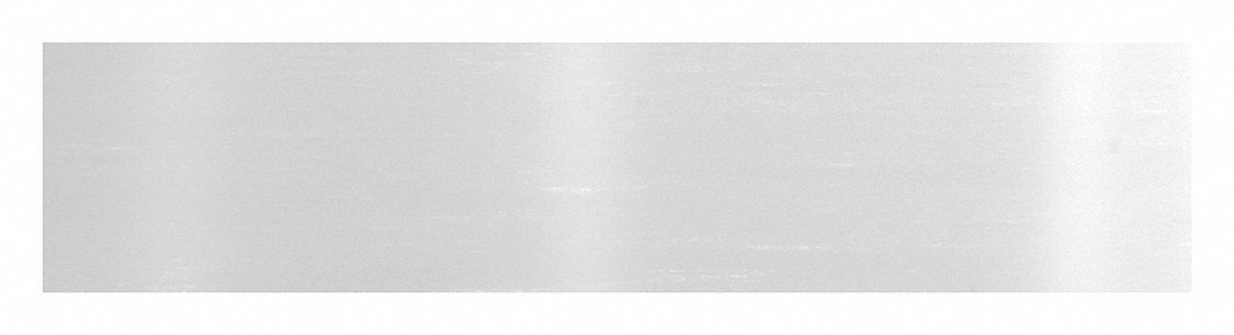 Door Kick Plate: 34 in Wd, 8 in Ht, Brass