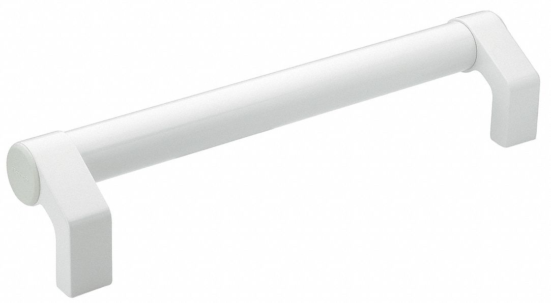 ELESA, Threaded Holes, Aluminum, Pull Handle 20KC37RHW130.R300.9002