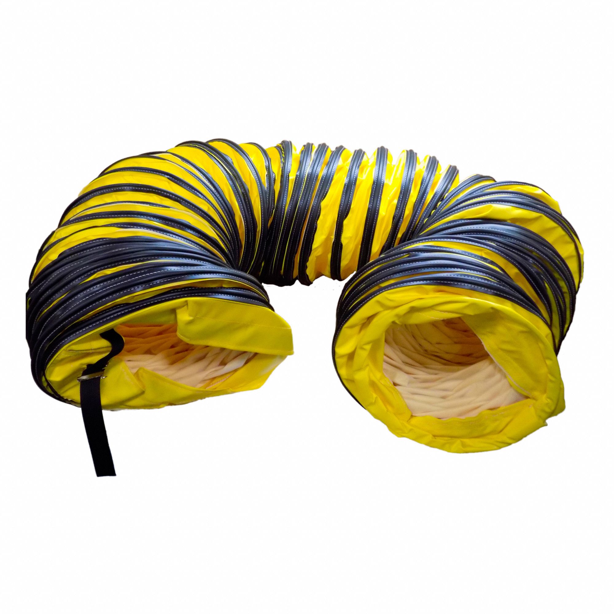 FLEXIBLE HEAT DUCT, 25 FT IN L, 12 IN DIAMETER