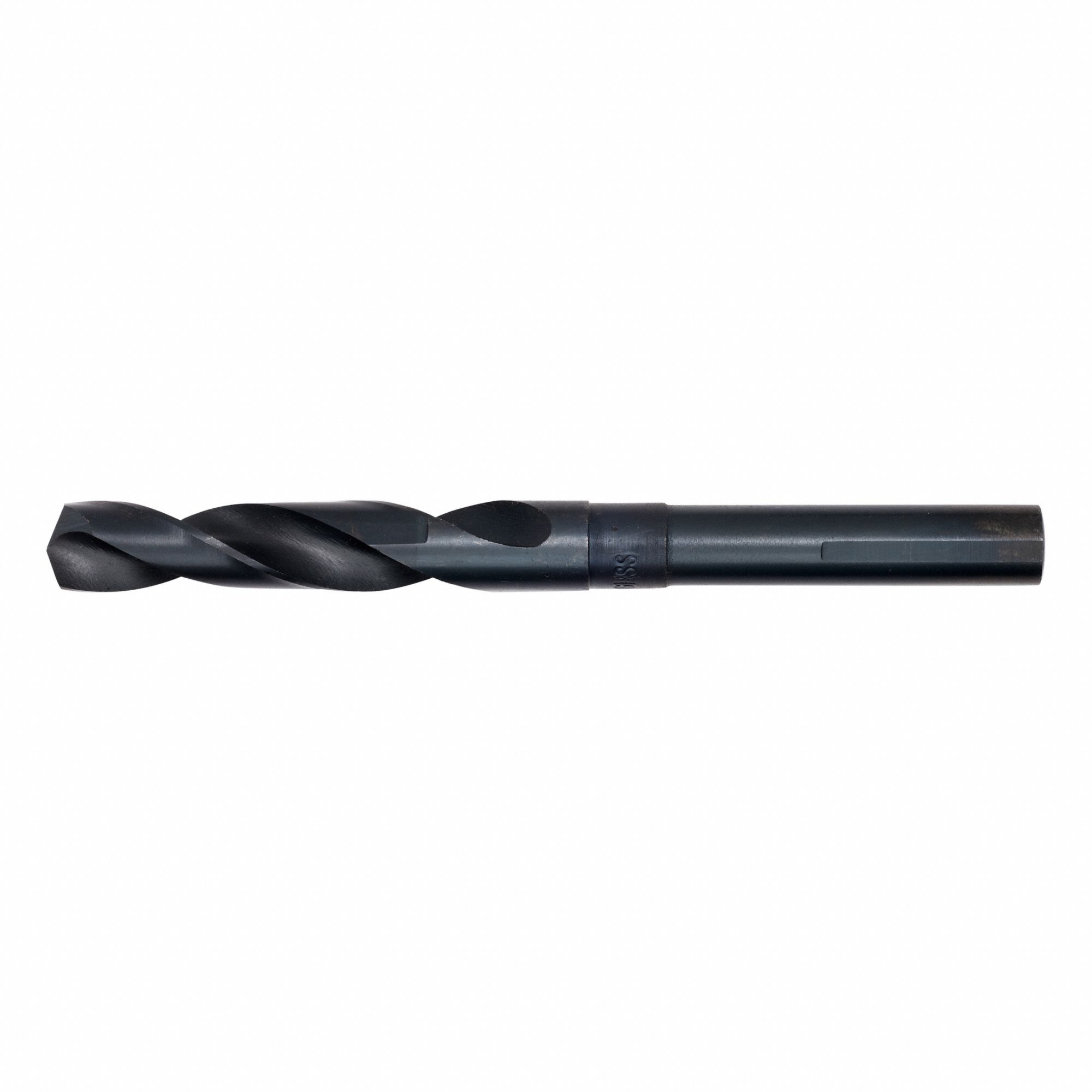 HEX SHANK DRILL BIT, ½ IN DRILL BIT SIZE, 6 IN LENGTH, BLACK OXIDE