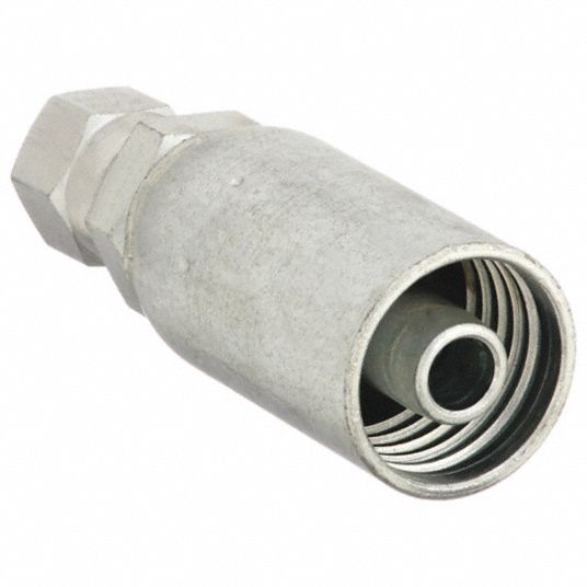 EATON WEATHERHEAD, Carbon Steel x Carbon Steel, Straight, Hydraulic