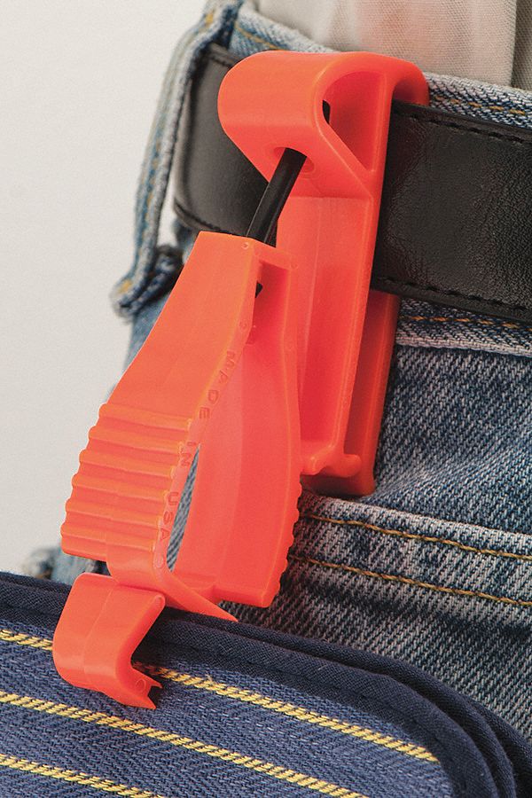 Utility Guard Clip,  Blaze Orange